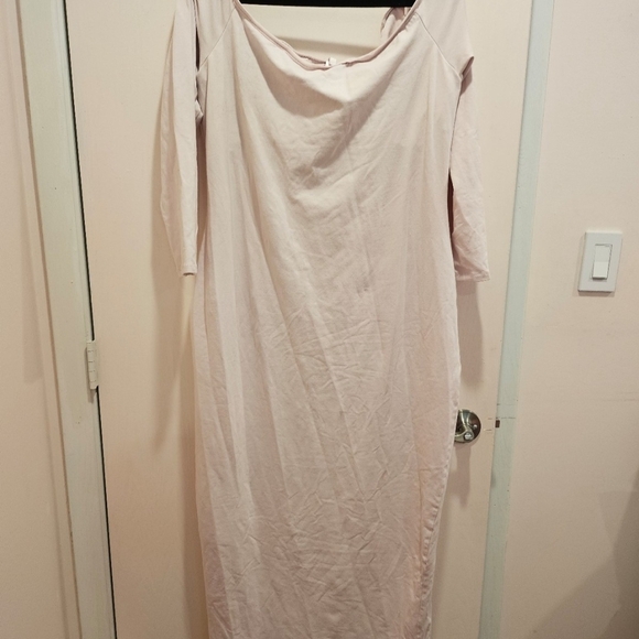 SKIMS Dresses & Skirts - SKIMS Soft Pink Long Sleeve Dress